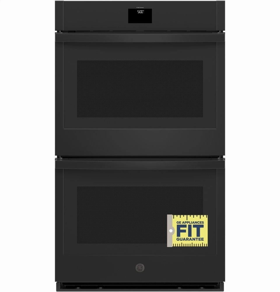 Ge Appliances JTD5000DNBB Ge 30" Smart Built-In Self-Clean Convection Double Wall Oven With Never Scrub Racks