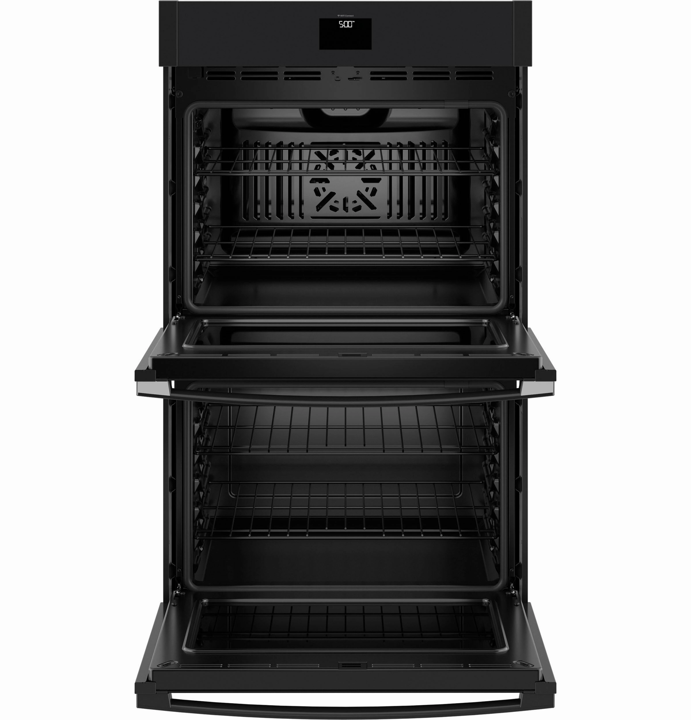 Ge Appliances JTD5000DVBB Ge 30" Smart Built-In Self-Clean Convection Double Wall Oven With No Preheat Air Fry
