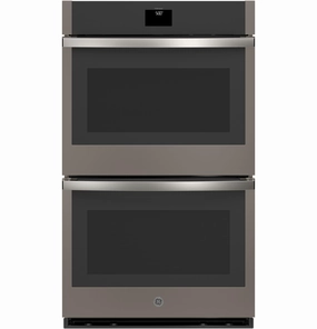 Ge Appliances JTD5000EVES Ge 30" Smart Built-In Self-Clean Convection Double Wall Oven With No Preheat Air Fry Wall Ovens convection wall oven with steam assist