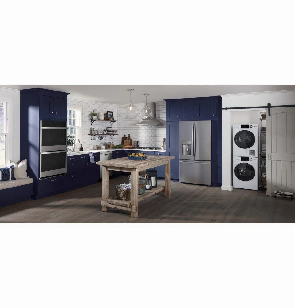 Ge Appliances JTD5000SNSS Ge 30" Smart Built-In Self-Clean Convection Double Wall Oven With Never Scrub Racks