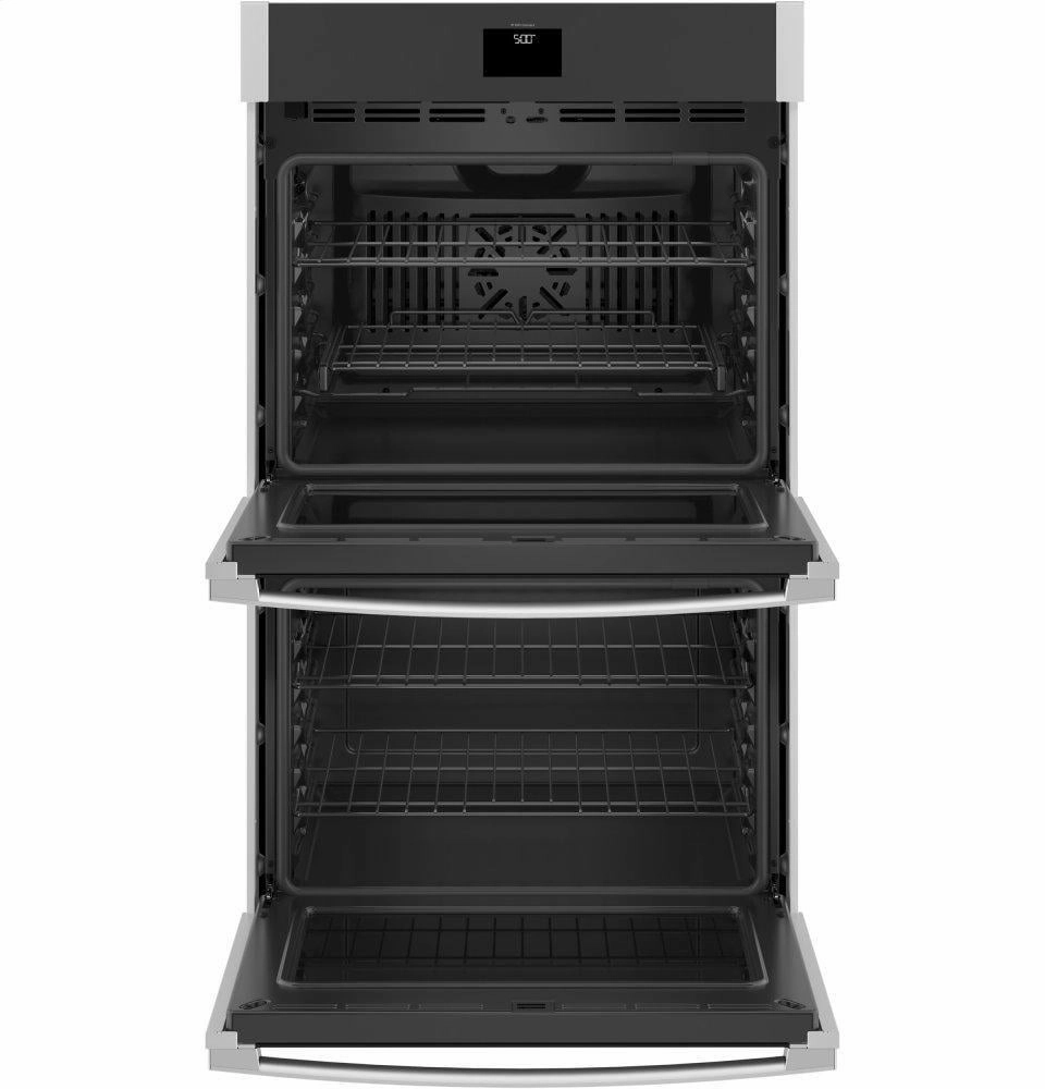 Ge Appliances JTD5000SNSS Ge 30" Smart Built-In Self-Clean Convection Double Wall Oven With Never Scrub Racks