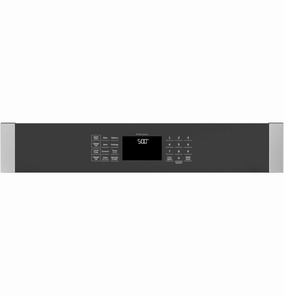Ge Appliances JTD5000SNSS Ge 30" Smart Built-In Self-Clean Convection Double Wall Oven With Never Scrub Racks