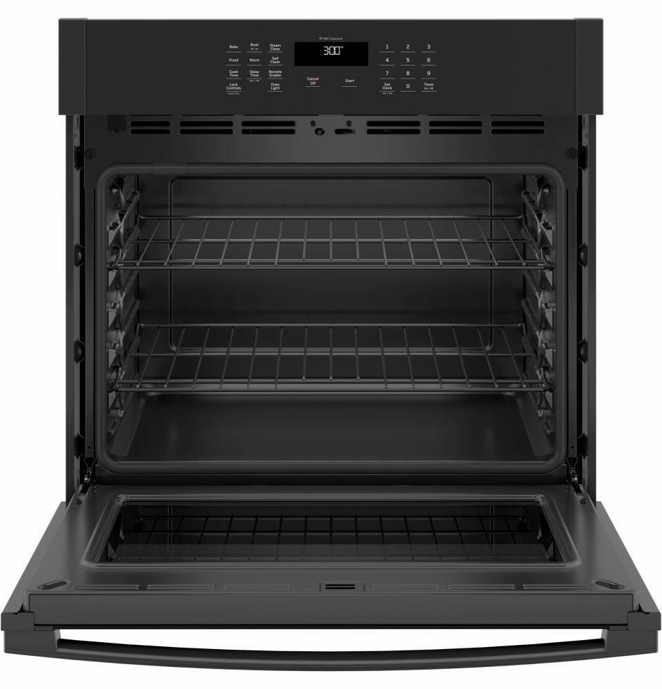 Ge Appliances JTS3000DNBB Ge 30" Smart Built-In Self-Clean Single Wall Oven With Never-Scrub Racks
