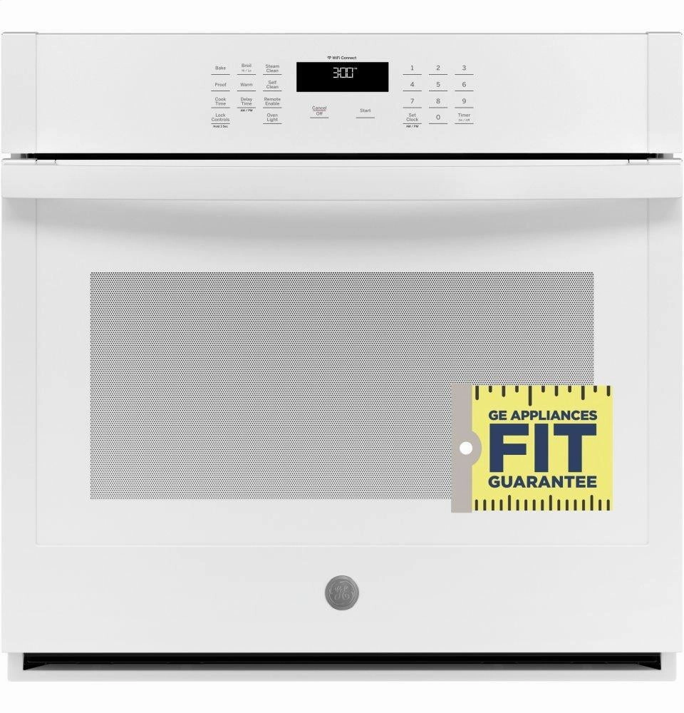 Ge Appliances JTS3000DNWW Ge 30" Smart Built-In Self-Clean Single Wall Oven With Never-Scrub Racks