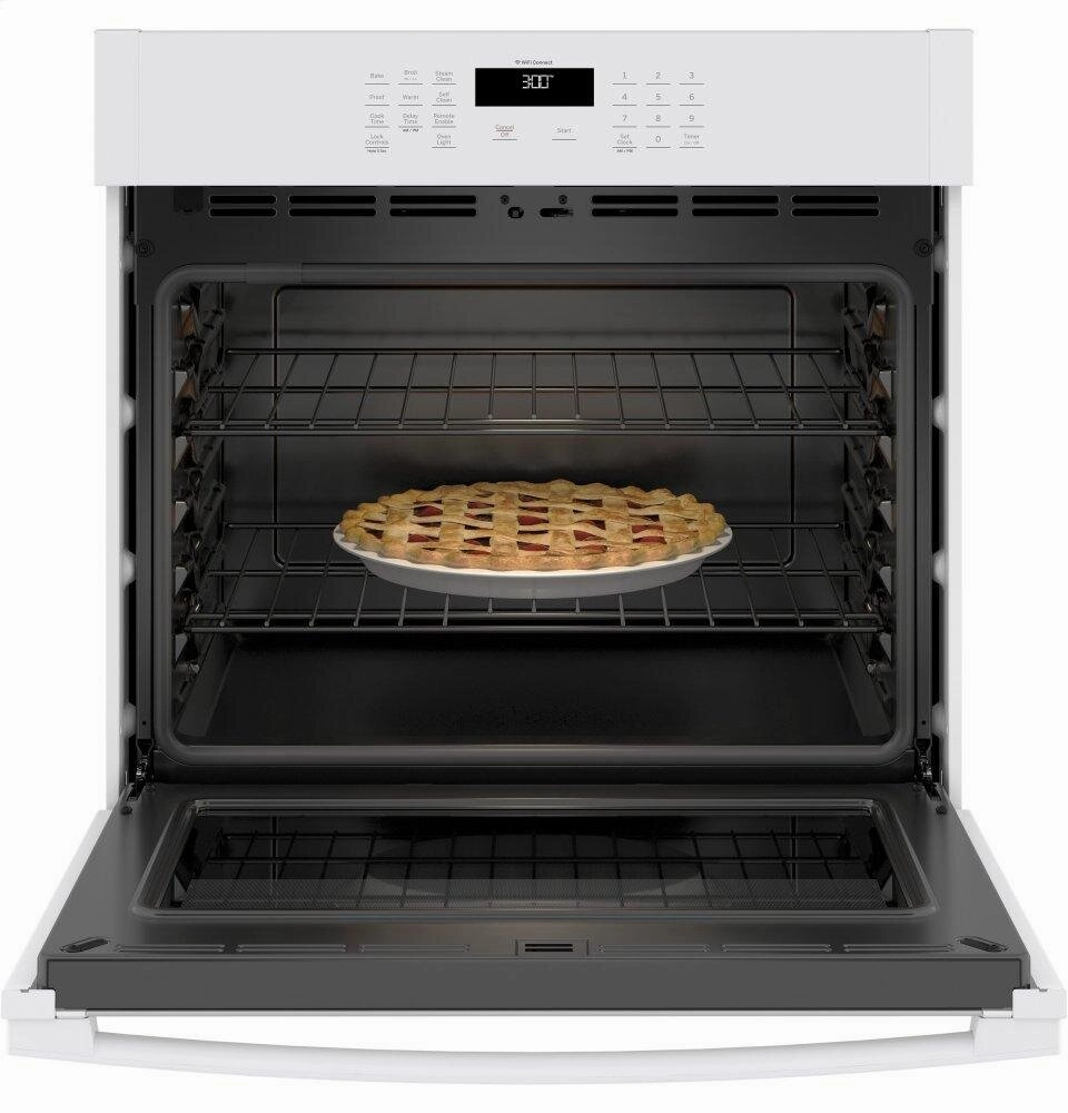 Ge Appliances JTS3000DNWW Ge 30" Smart Built-In Self-Clean Single Wall Oven With Never-Scrub Racks