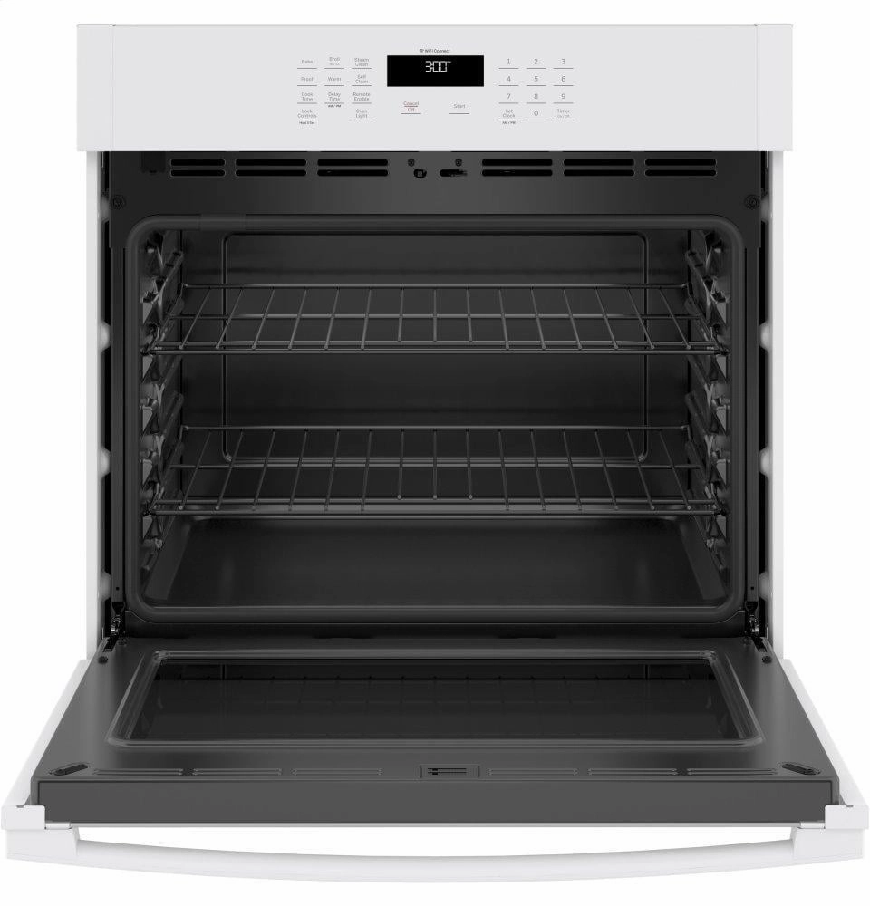 Ge Appliances JTS3000DNWW Ge 30" Smart Built-In Self-Clean Single Wall Oven With Never-Scrub Racks