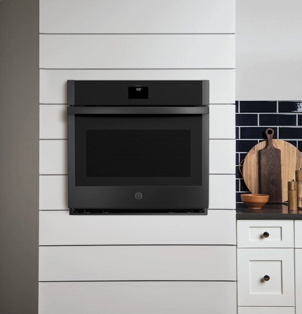 Ge Appliances JTS5000DNBB Ge 30" Smart Built-In Self-Clean Convection Single Wall Oven With Never Scrub Racks