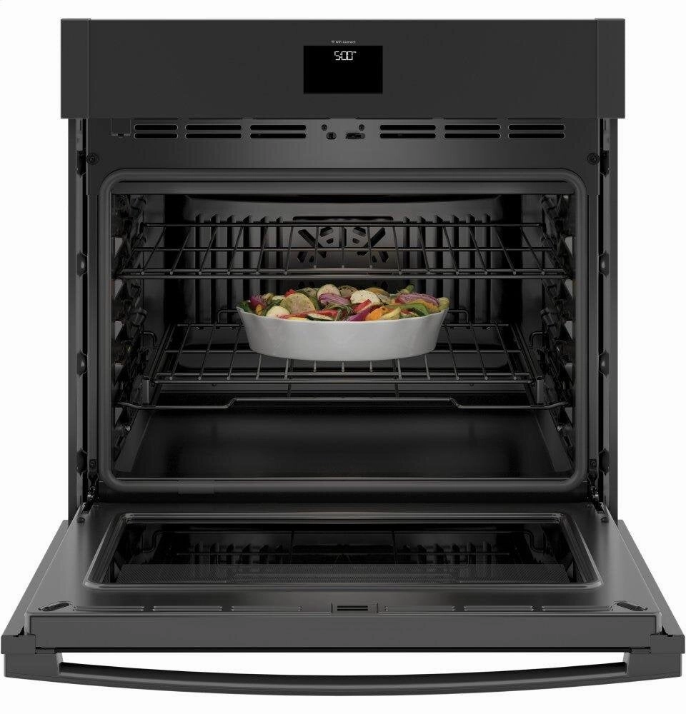 Ge Appliances JTS5000DNBB Ge 30" Smart Built-In Self-Clean Convection Single Wall Oven With Never Scrub Racks