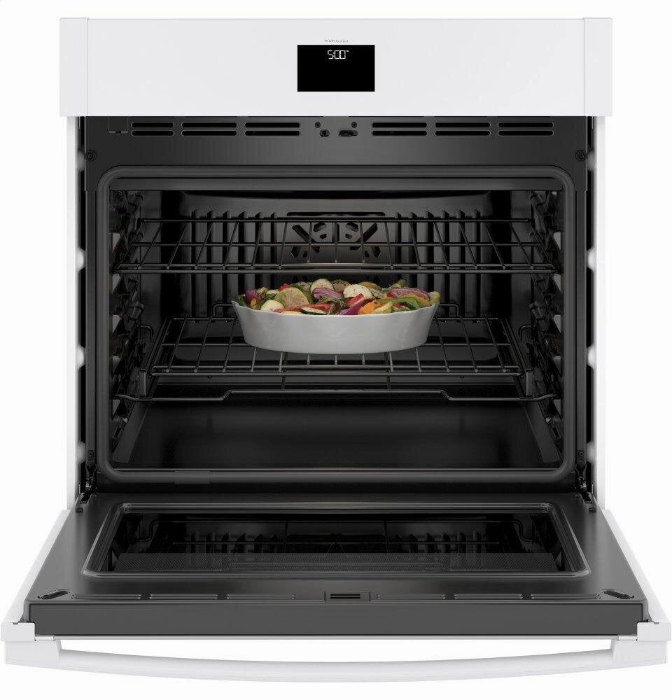 Ge Appliances JTS5000DNWW Ge 30" Smart Built-In Self-Clean Convection Single Wall Oven With Never Scrub Racks