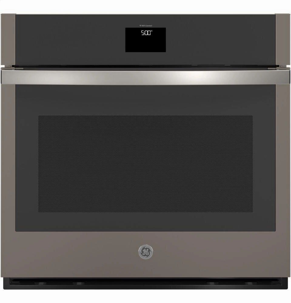 Ge Appliances JTS5000ENES Ge 30" Smart Built-In Self-Clean Convection Single Wall Oven With Never Scrub Racks Wall Ovens 27 inch wall oven built-in