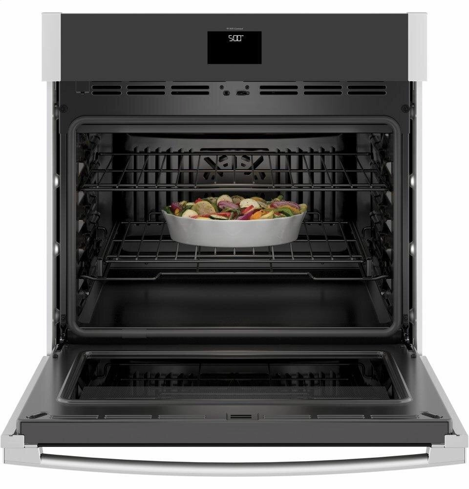 Ge Appliances JTS5000SNSS Ge 30" Smart Built-In Self-Clean Convection Single Wall Oven With Never Scrub Racks