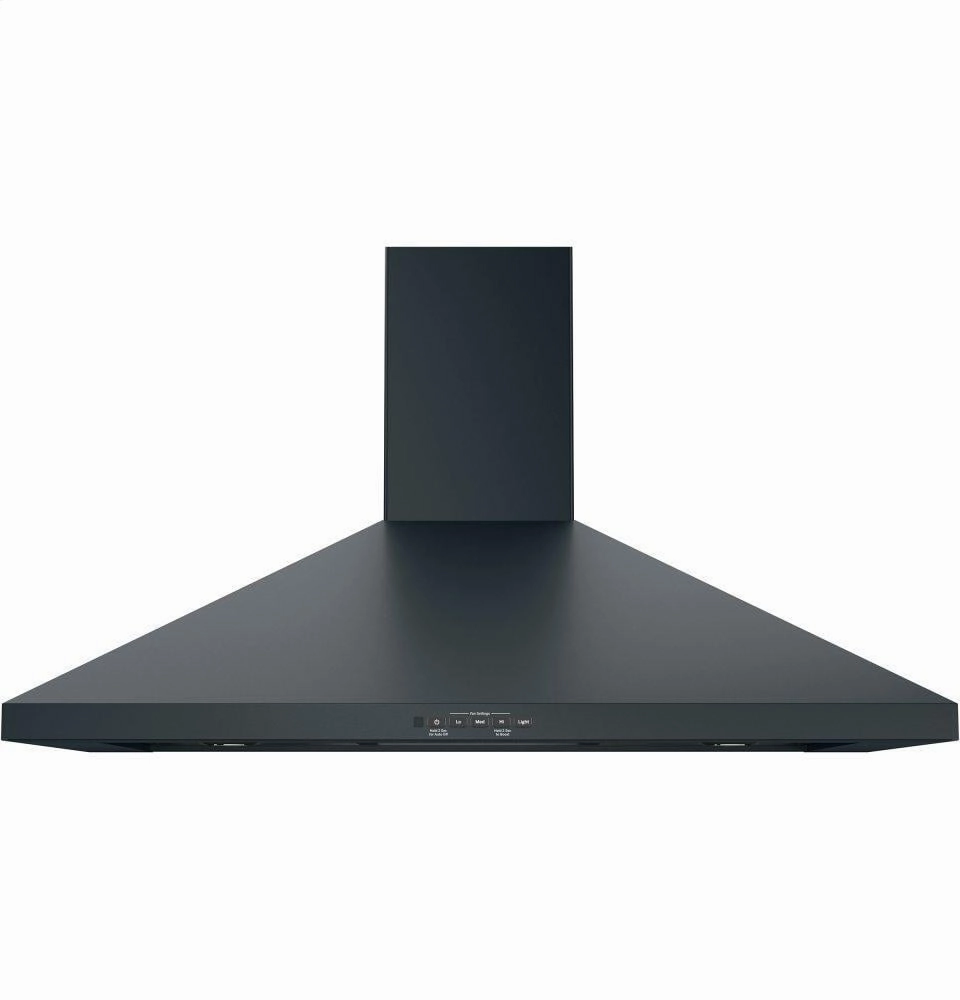 Ge Appliances JVW5361FJDS Ge 36" Wall-Mount Pyramid Chimney Hood Ventilation Range Hoods high suction kitchen exhaust hood