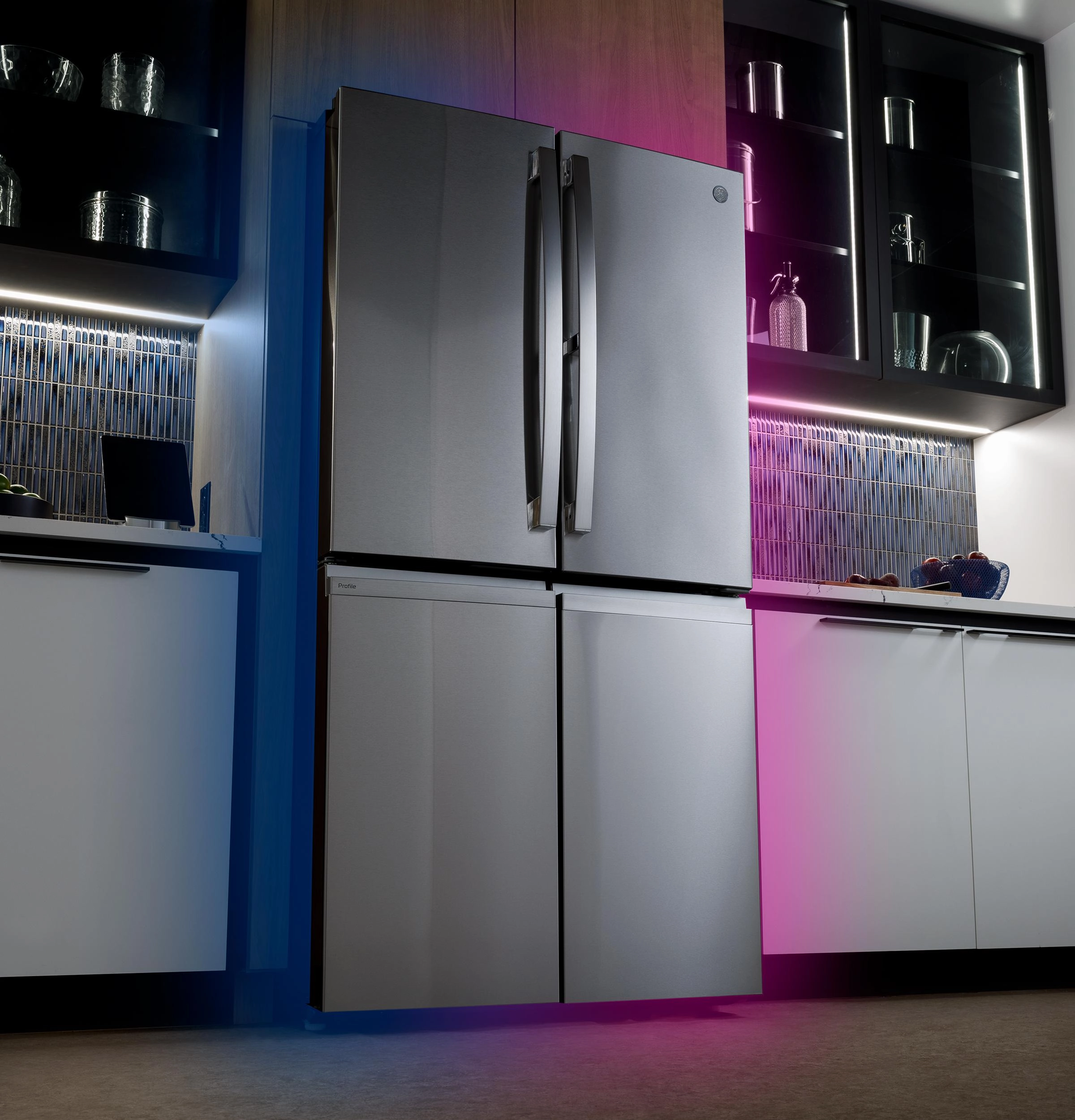 Ge Appliances PAE28BYTFS Ge Profile&#8482; Energy Star? 28.3 Cu. Ft. Quad-Door Refrigerator With Dual-Dispense Autofill Pitcher