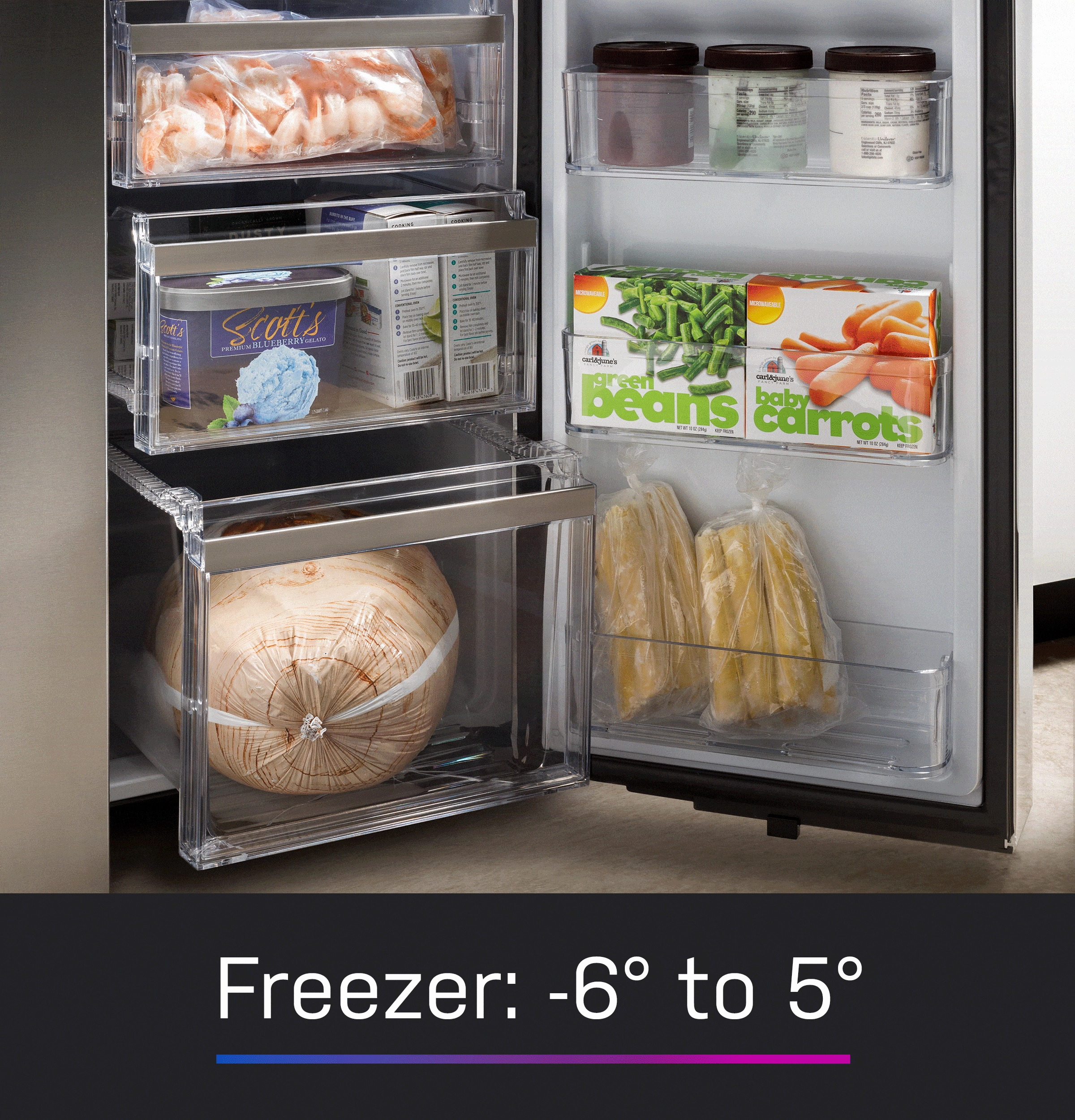 Ge Appliances PAE28BYTFS Ge Profile&#8482; Energy Star? 28.3 Cu. Ft. Quad-Door Refrigerator With Dual-Dispense Autofill Pitcher