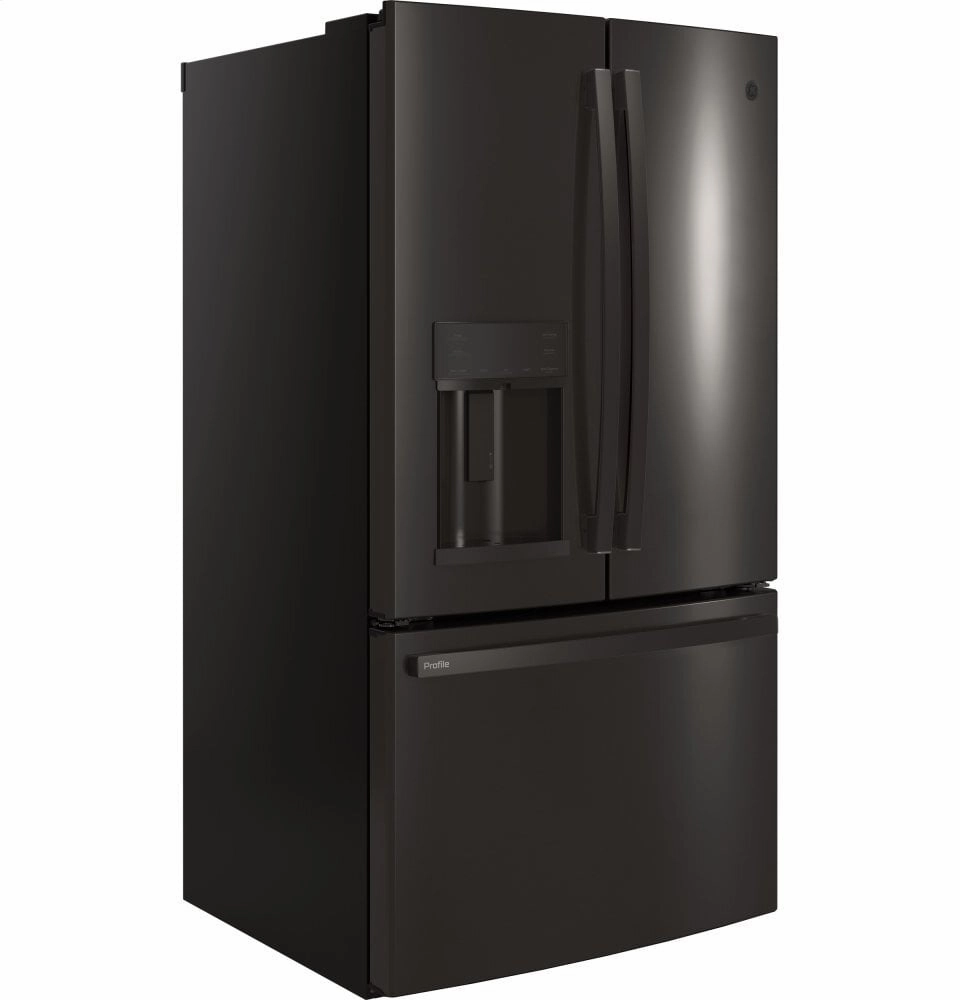 Ge Appliances PFE28KBLTS Ge Profile&#8482; Series Energy Star? 27.7 Cu. Ft. French-Door Refrigerator With Hands-Free Autofill