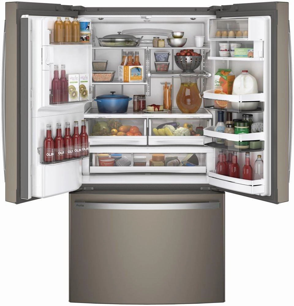 Ge Appliances PFE28KMKES Ge Profile&#8482; Series Energy Star? 27.7 Cu. Ft. French-Door Refrigerator With Hands-Free Autofill