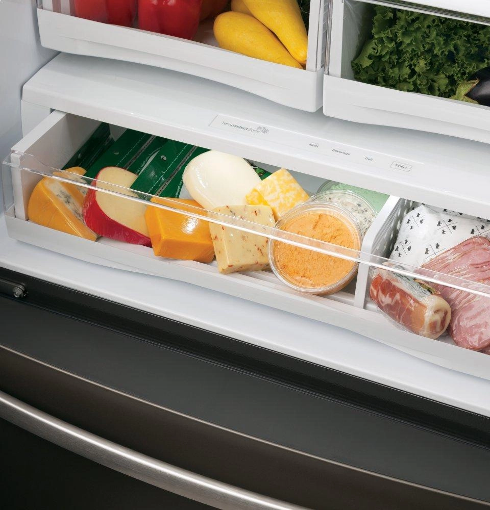 Ge Appliances PFE28KMKES Ge Profile&#8482; Series Energy Star? 27.7 Cu. Ft. French-Door Refrigerator With Hands-Free Autofill