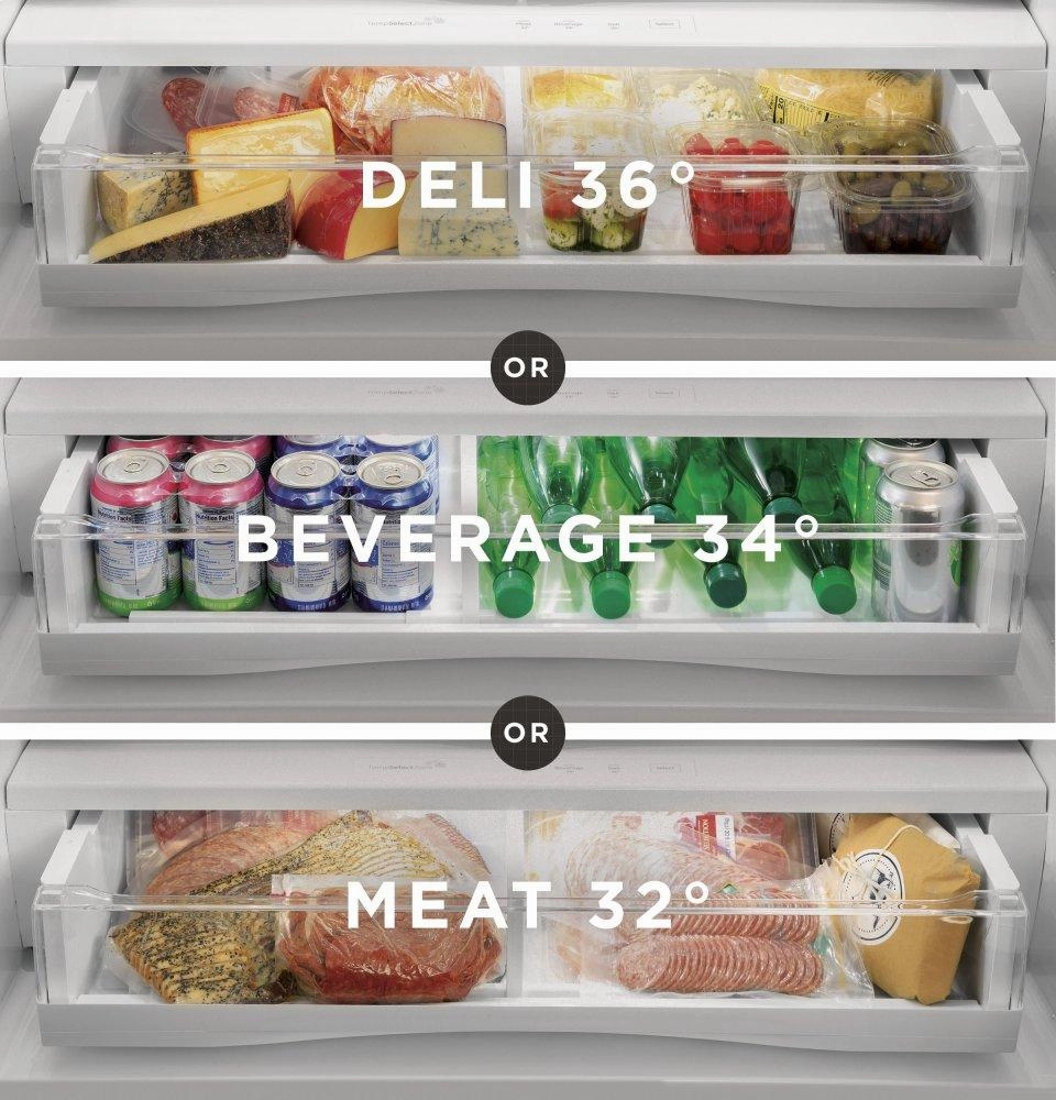 Ge Appliances PFE28PYNFS Ge Profile&#8482; Series Energy Star? 27.7 Cu. Ft. Smart Fingerprint Resistant French-Door Refrigerator With Keurig? K-Cup? Brewing System