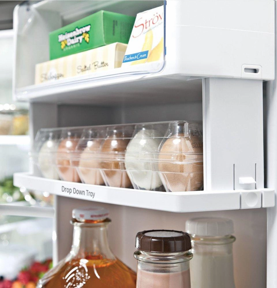 Ge Appliances PFE28PYNFS Ge Profile&#8482; Series Energy Star? 27.7 Cu. Ft. Smart Fingerprint Resistant French-Door Refrigerator With Keurig? K-Cup? Brewing System