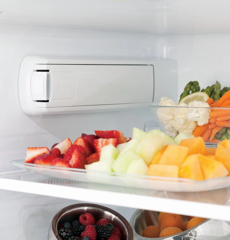 Ge Appliances PFE28PYNFS Ge Profile&#8482; Series Energy Star? 27.7 Cu. Ft. Smart Fingerprint Resistant French-Door Refrigerator With Keurig? K-Cup? Brewing System