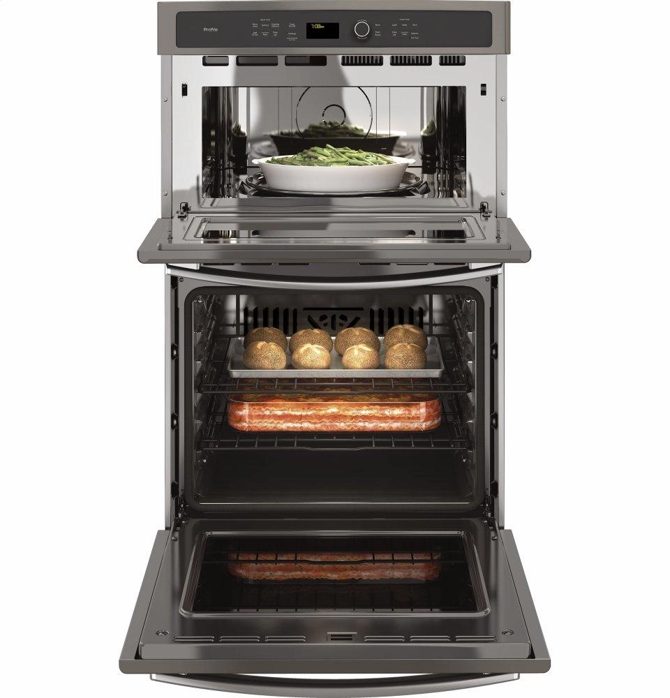 Ge Appliances PK7800EKES Ge Profile&#8482; 27" Built-In Combination Convection Microwave/Convection Wall Oven