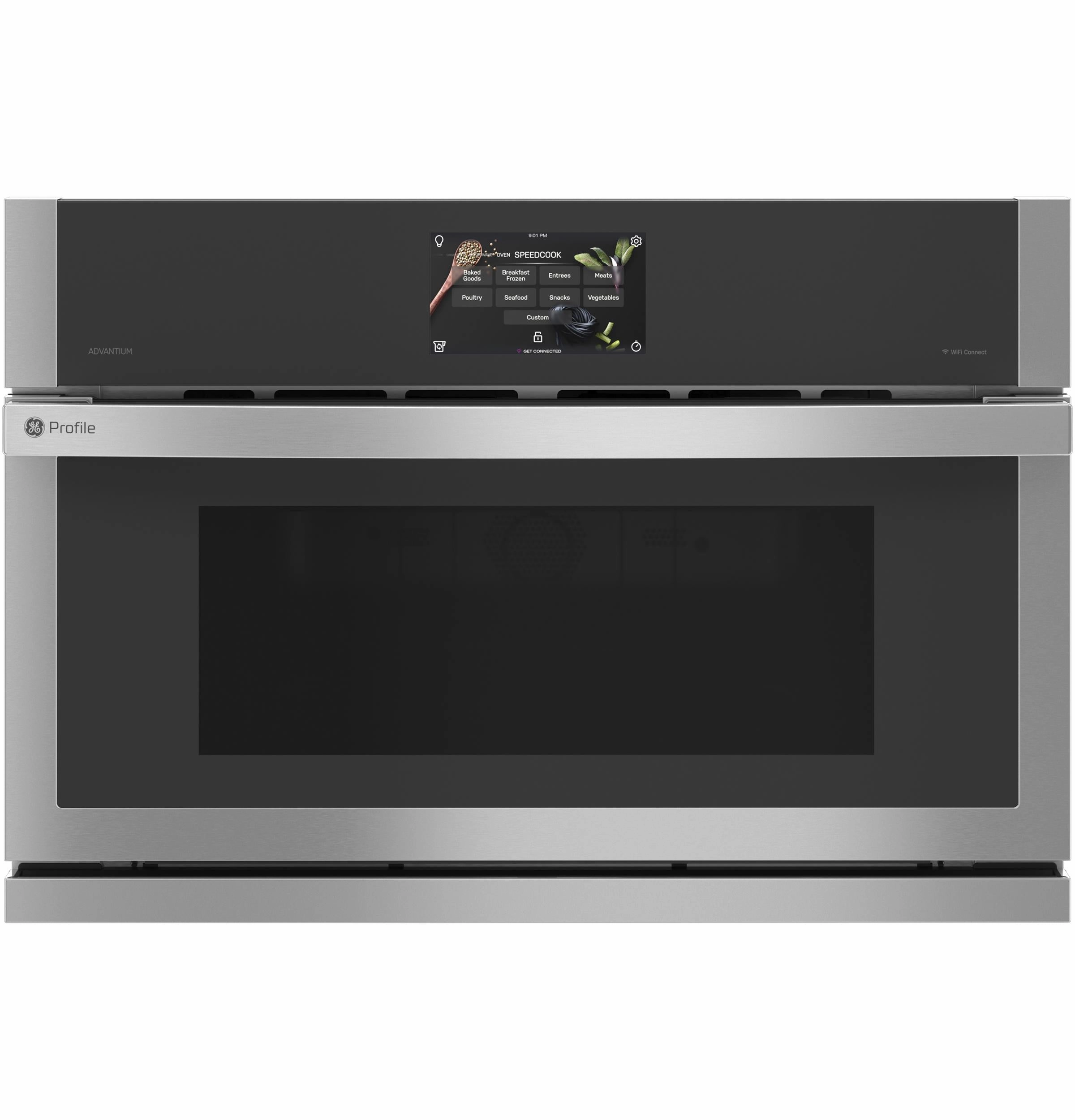 Ge Appliances PSB9240SVSS Ge Profile&#8482; 30" Single Wall Oven With 240V Advantium Technology Wall Ovens convection wall oven with steam assist
