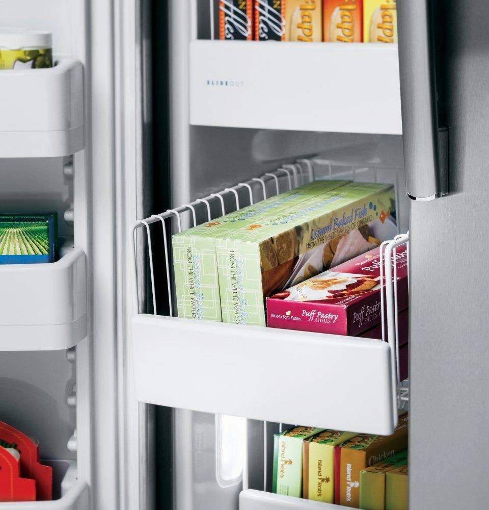 Ge Appliances PSE25KSHSS Ge Profile&#8482; Series Energy Star? 25.3 Cu. Ft. Side-By-Side Refrigerator
