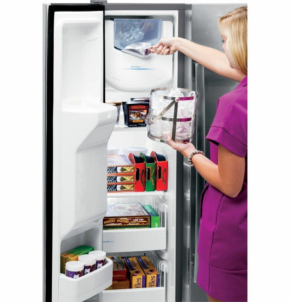 Ge Appliances PSE25KSHSS Ge Profile&#8482; Series Energy Star? 25.3 Cu. Ft. Side-By-Side Refrigerator