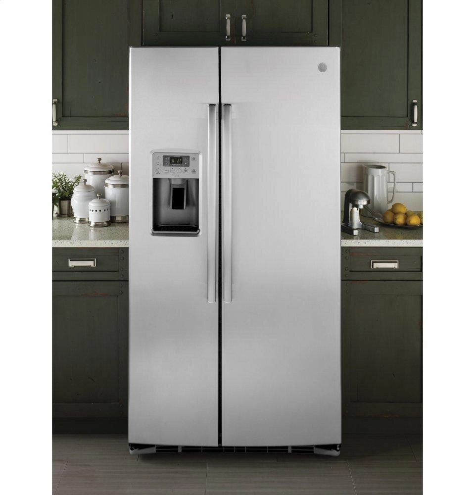 Ge Appliances PSE25KSHSS Ge Profile&#8482; Series Energy Star? 25.3 Cu. Ft. Side-By-Side Refrigerator