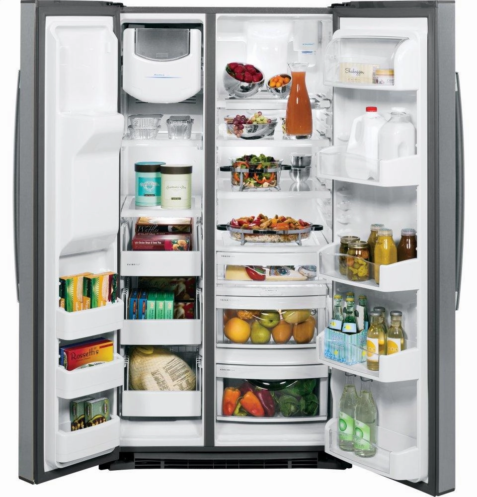Ge Appliances PSE25KSHSS Ge Profile&#8482; Series Energy Star? 25.3 Cu. Ft. Side-By-Side Refrigerator