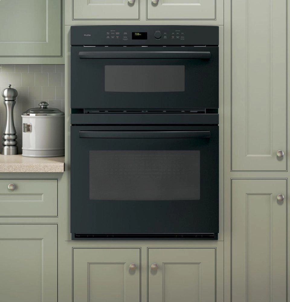 Ge Appliances PT7800DHBB Ge Profile&#8482; 30" Built-In Combination Convection Microwave/Convection Wall Oven