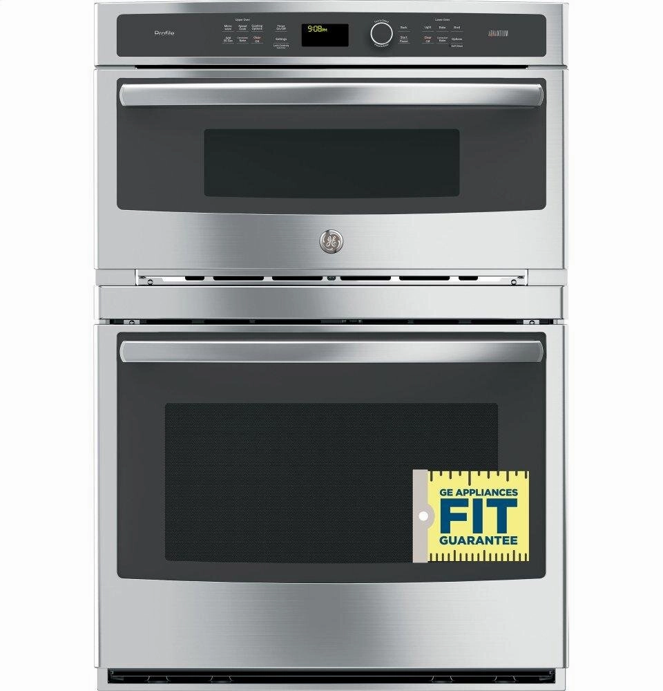 Ge Appliances PT9800SHSS Ge Profile&#8482; 30 In. Combination Double Wall Oven With Convection And Advantium Technology