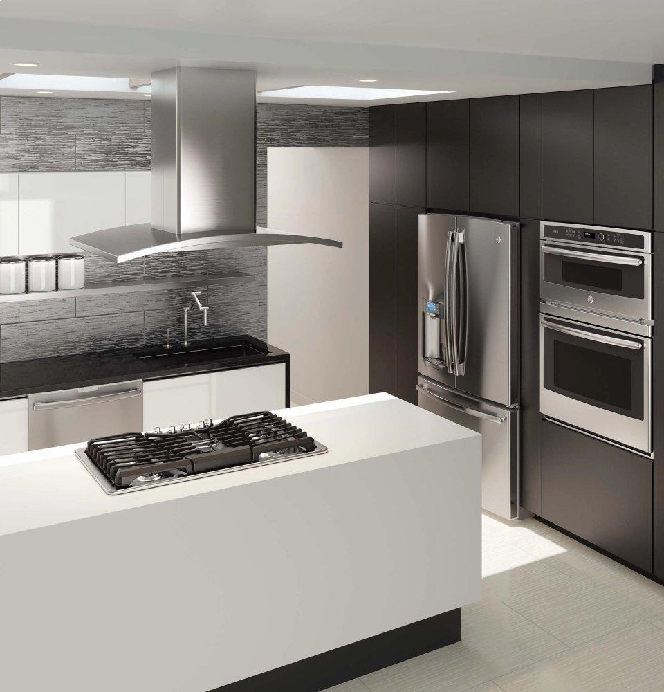 Ge Appliances PT9800SHSS Ge Profile&#8482; 30 In. Combination Double Wall Oven With Convection And Advantium Technology