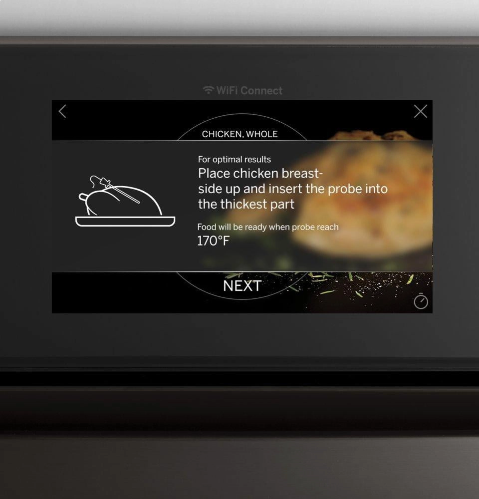 Ge Appliances PTD7000SNSS Ge Profile&#8482; 30" Smart Built-In Convection Double Wall Oven With No Preheat Air Fry And Precision Cooking