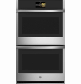 Ge Appliances PTD7000SNSS Ge Profile&#8482; 30" Smart Built-In Convection Double Wall Oven With No Preheat Air Fry And Precision Cooking Wall Ovens convection wall oven with steam assist