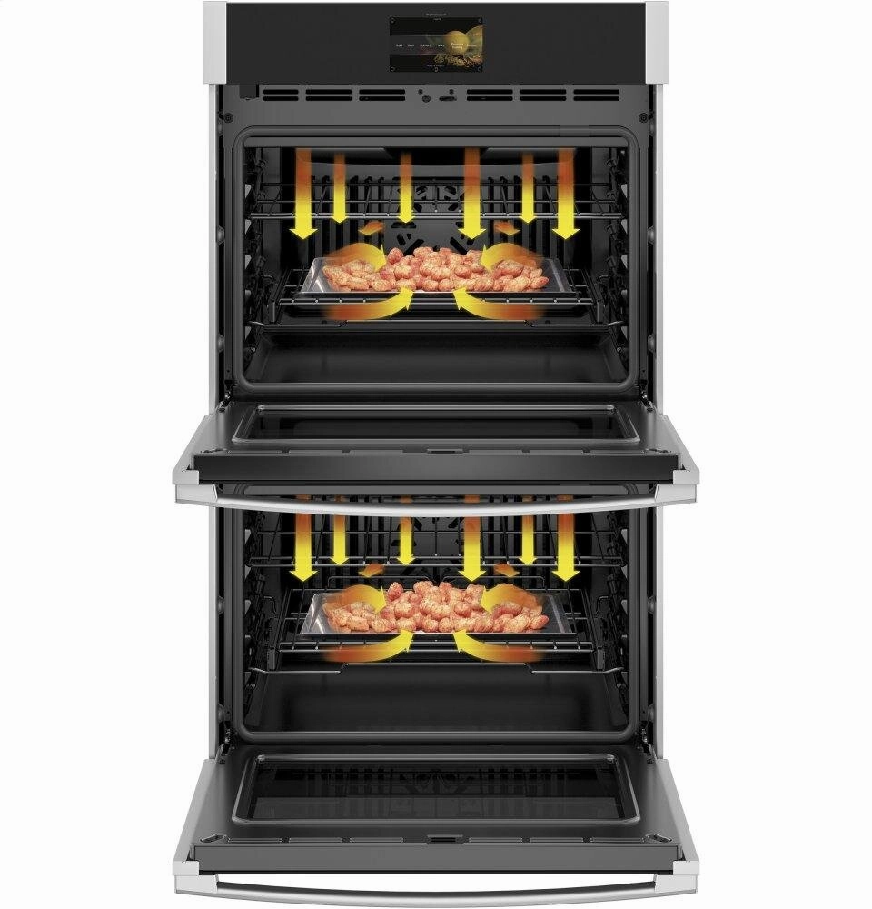 Ge Appliances PTD9000SNSS Ge Profile&#8482; 30" Smart Built-In Convection Double Wall Oven With In-Oven Camera And No Preheat Air Fry