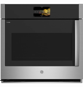 Ge Appliances PTS700LSNSS Ge Profile&#8482; 30" Smart Built-In Convection Single Wall Oven With Left-Hand Side-Swing Doors Wall Ovens oven with smart temperature control