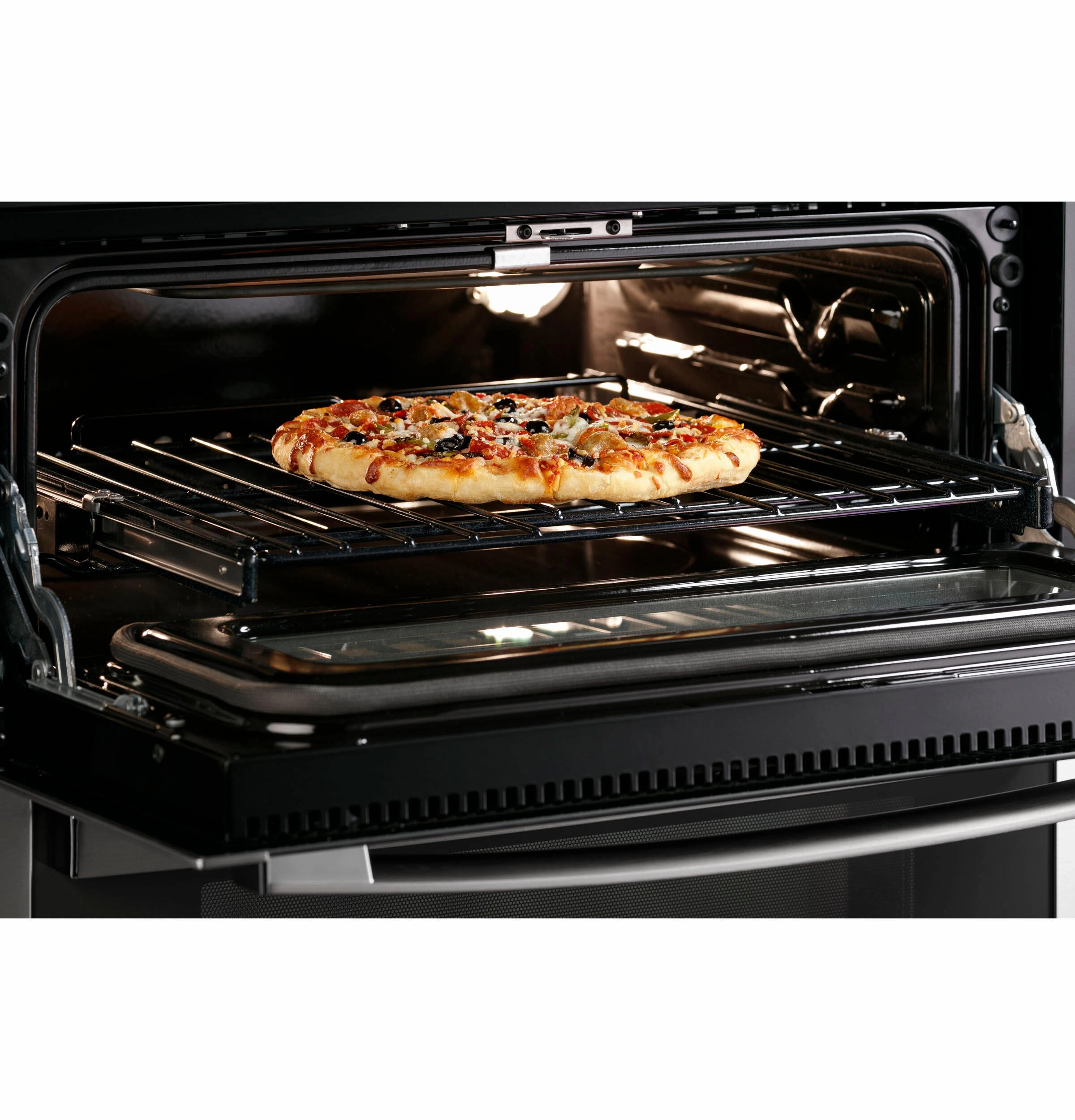 Ge Appliances PTS9200SNSS Ge Profile&#8482; 30" Smart Built-In Twin Flex Convection Wall Oven