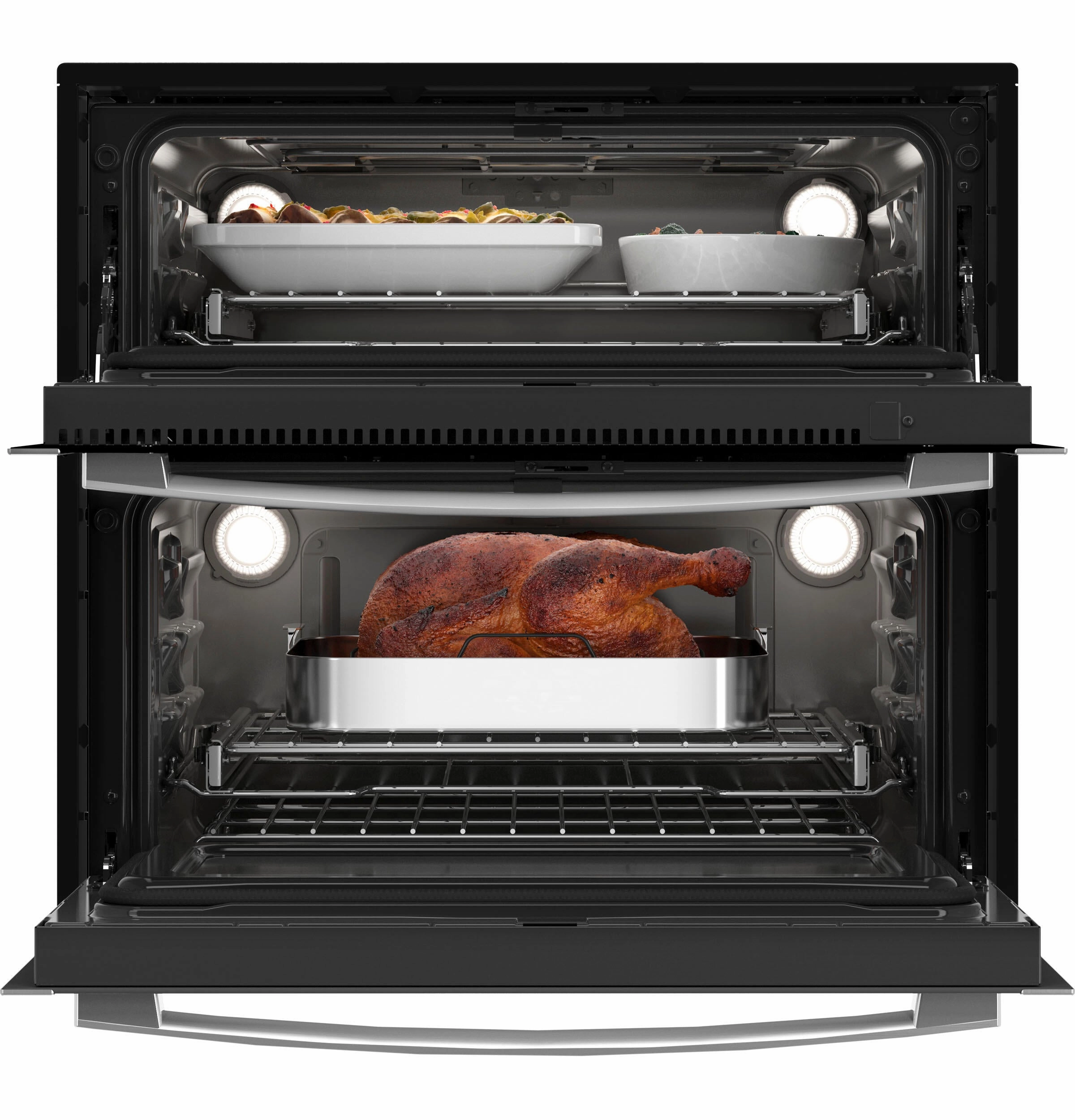 Ge Appliances PTS9200SNSS Ge Profile&#8482; 30" Smart Built-In Twin Flex Convection Wall Oven