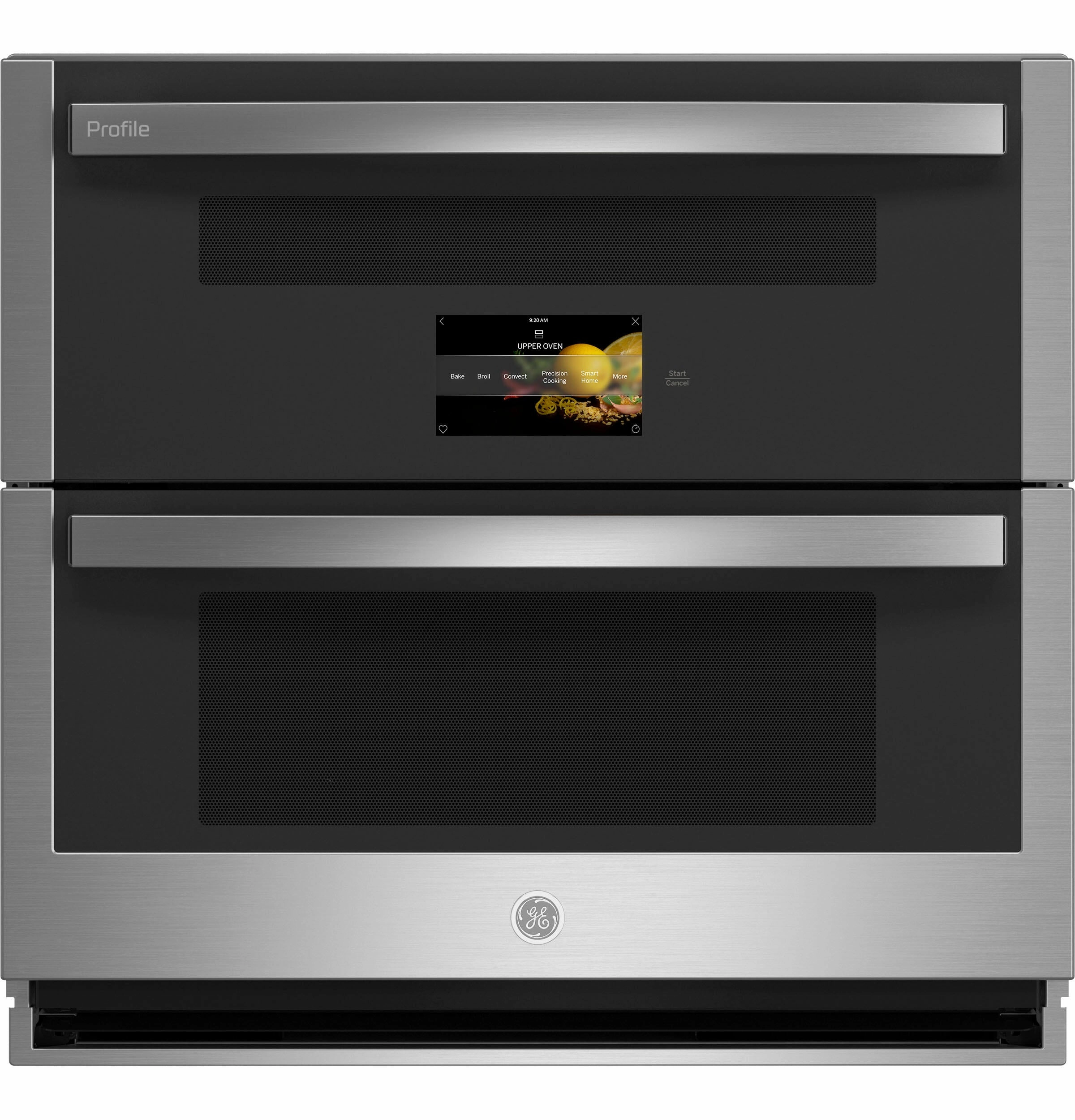 Ge Appliances PTS9200SNSS Ge Profile&#8482; 30" Smart Built-In Twin Flex Convection Wall Oven Wall Ovens convection wall oven with steam assist