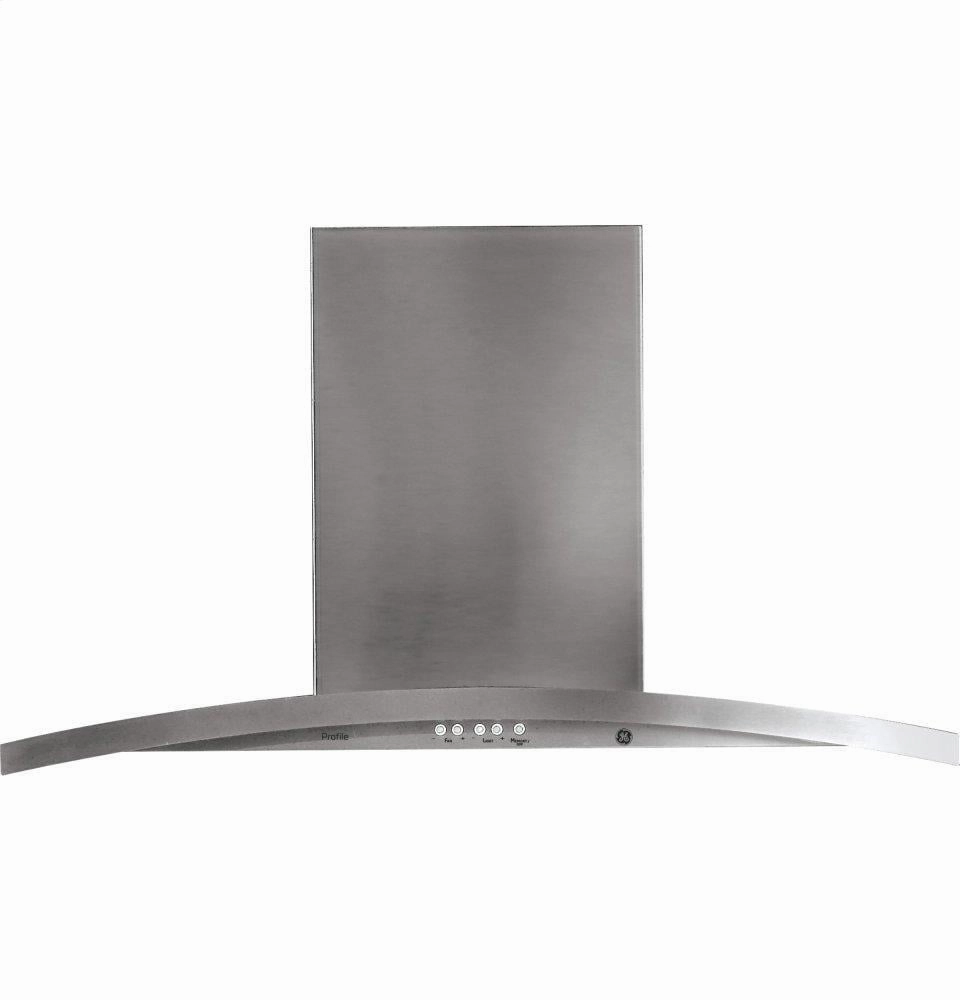 Ge Appliances PV970NSS Ge Profile&#8482; 30" Wall-Mount Chimney Hood Ventilation Range Hoods high suction kitchen exhaust hood