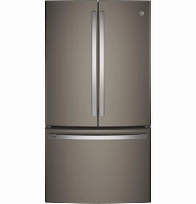 Ge Appliances PWE23KMKES Ge Profile&#8482; Series Energy Star? 23.1 Cu. Ft. Counter-Depth French-Door Refrigerator Freestanding Refrigerators freestanding fridge freezer combo