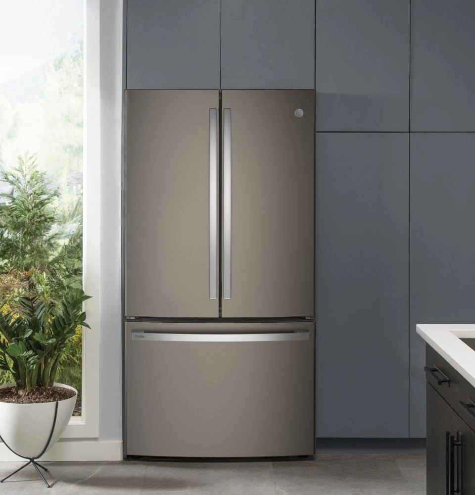 Ge Appliances PWE23KMKES Ge Profile&#8482; Series Energy Star? 23.1 Cu. Ft. Counter-Depth French-Door Refrigerator