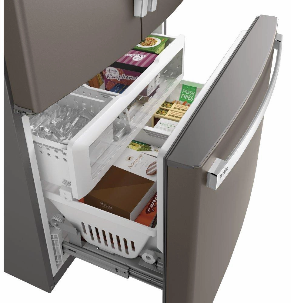 Ge Appliances PWE23KMKES Ge Profile&#8482; Series Energy Star? 23.1 Cu. Ft. Counter-Depth French-Door Refrigerator