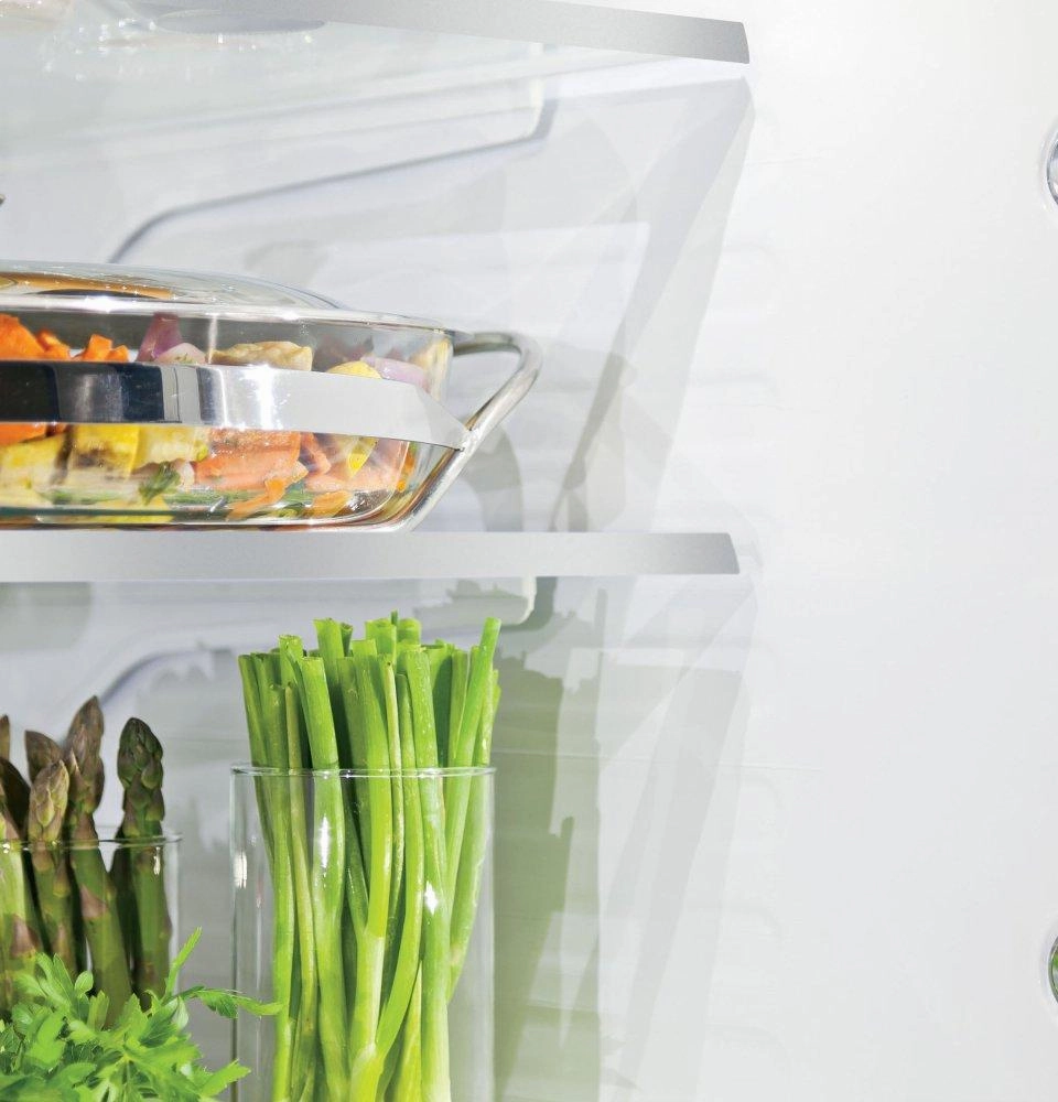 Ge Appliances PYE22KBLTS Ge Profile&#8482; Series Energy Star? 22.1 Cu. Ft. Counter-Depth French-Door Refrigerator With Hands-Free Autofill