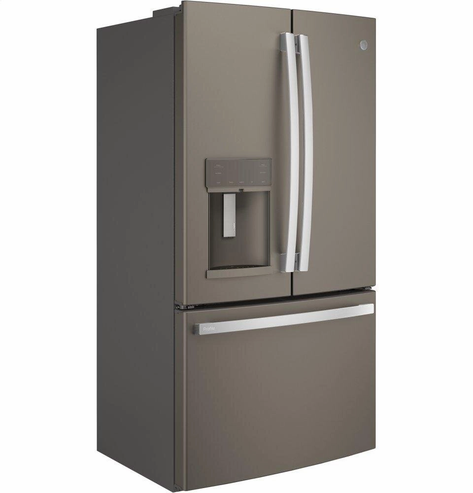 Ge Appliances PYE22KMKES Ge Profile&#8482; Series Energy Star? 22.1 Cu. Ft. Counter-Depth French-Door Refrigerator With Hands-Free Autofill