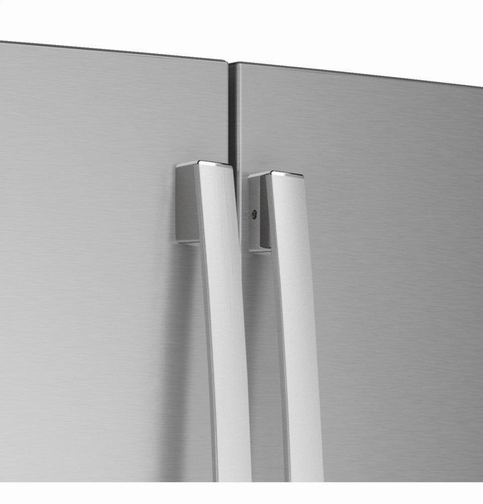 Ge Appliances PYE22PYNFS Ge Profile&#8482; Series Energy Star? 22.1 Cu. Ft. Smart Counter-Depth Fingerprint Resistant French-Door Refrigerator With Keurig? K-Cup? Brewing System