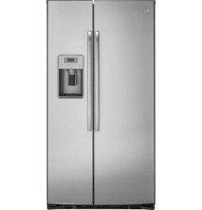 Ge Appliances PZS22MSKSS Ge Profile&#8482; Series 21.9 Cu. Ft. Counter-Depth Side-By-Side Refrigerator Freestanding Refrigerators freestanding fridge freezer combo