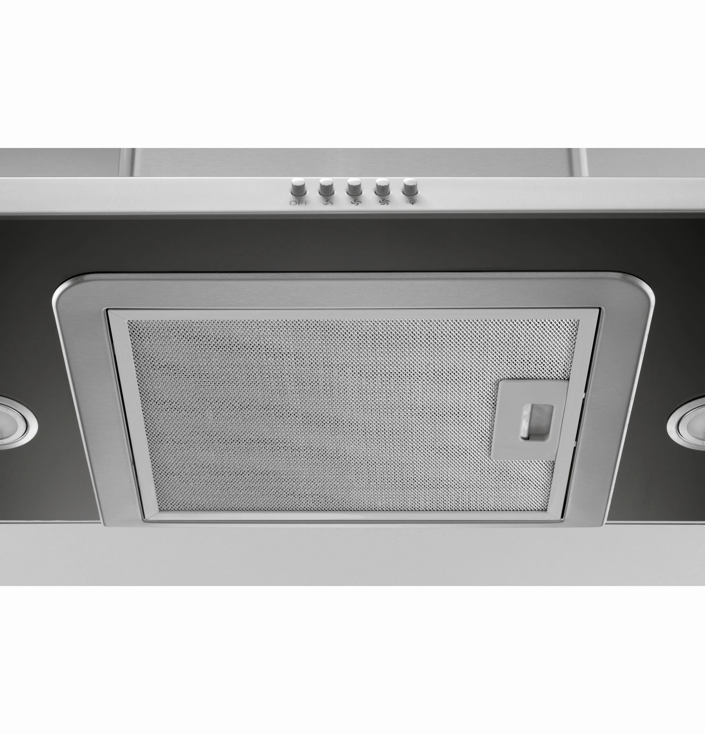Ge Appliances UVW7241SNSS 24" Chimney Vent With Tempered Glass
