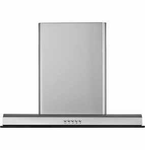 Ge Appliances UVW7241SNSS 24" Chimney Vent With Tempered Glass Ventilation Range Hoods high suction kitchen exhaust hood